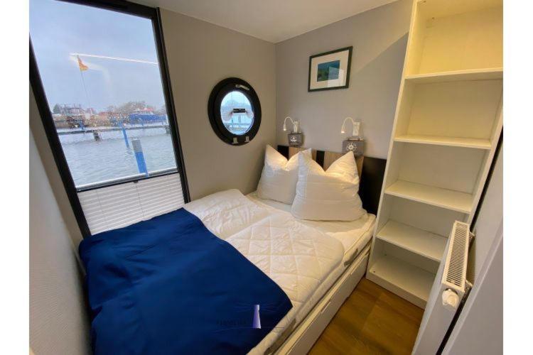 Hausboot Fjord Vela Mit Biosauna In Barth Exterior foto