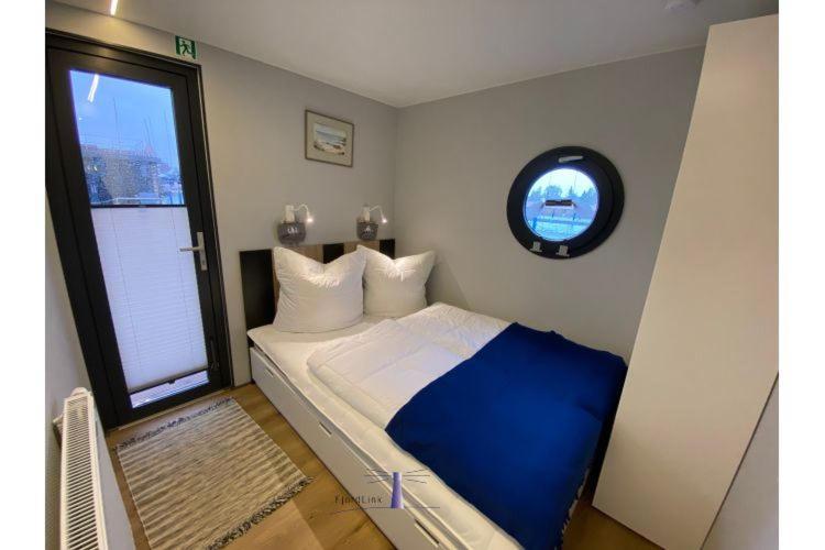 Hausboot Fjord Vela Mit Biosauna In Barth Exterior foto